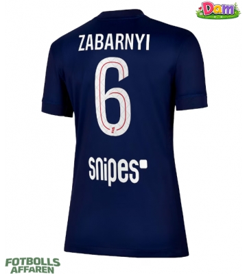 Paris Saint-Germain Illia Zabarnyi #6 Hemmatröja Kvinnor 2025-26 Kortärmad